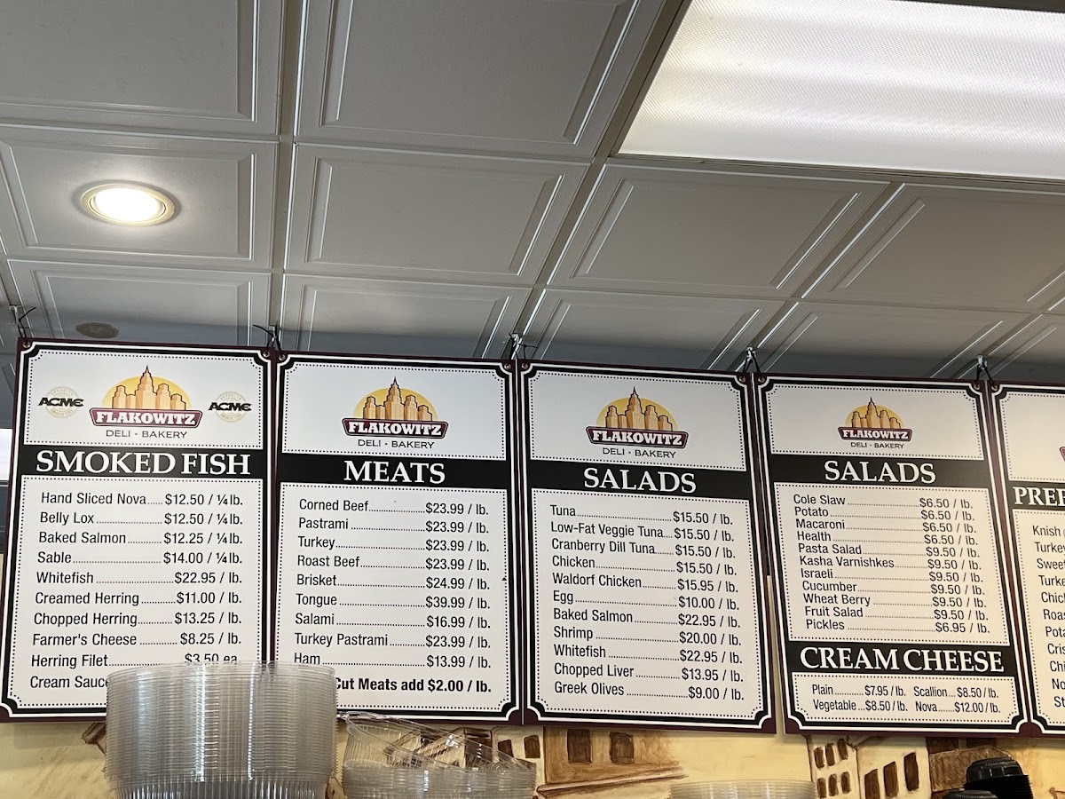 Flakowitz of Boynton Menu - Image 6